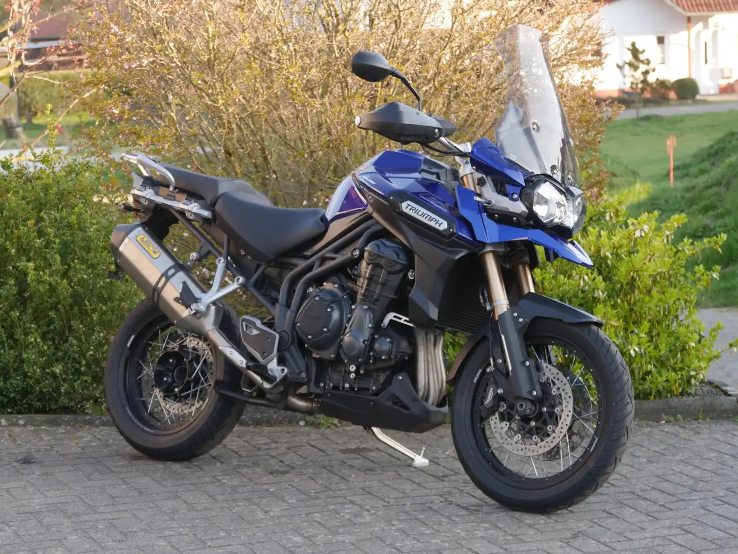 Triumph Tiger Explorer XC Speichenfelgen Albastru - 1