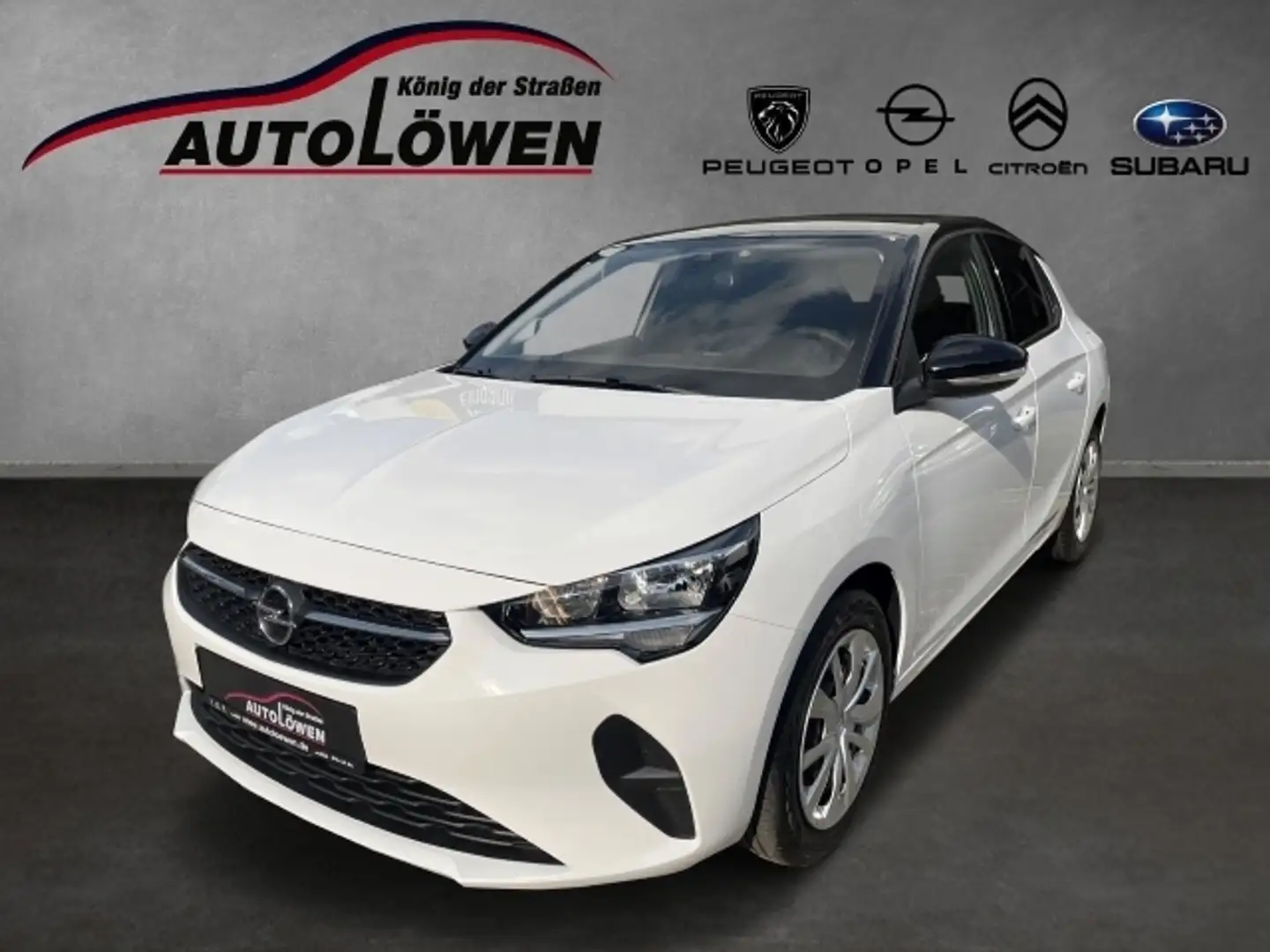 Opel Corsa F 1.2 Edition Blanc - 1
