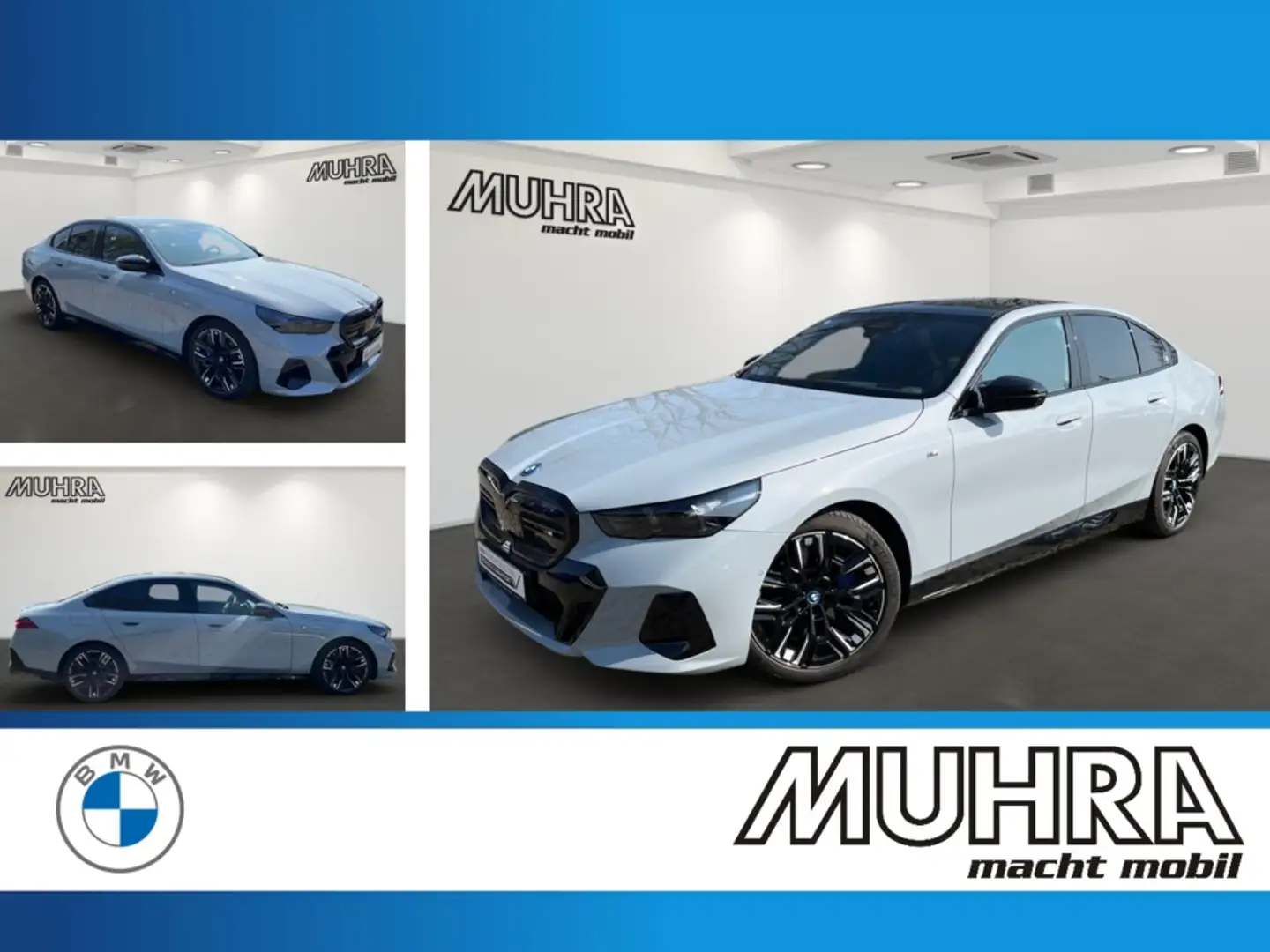 BMW M6 i5 M60 xDrive Leas.o.Anz.ab 699,-EUR AHK B&W !!! Šedá - 1