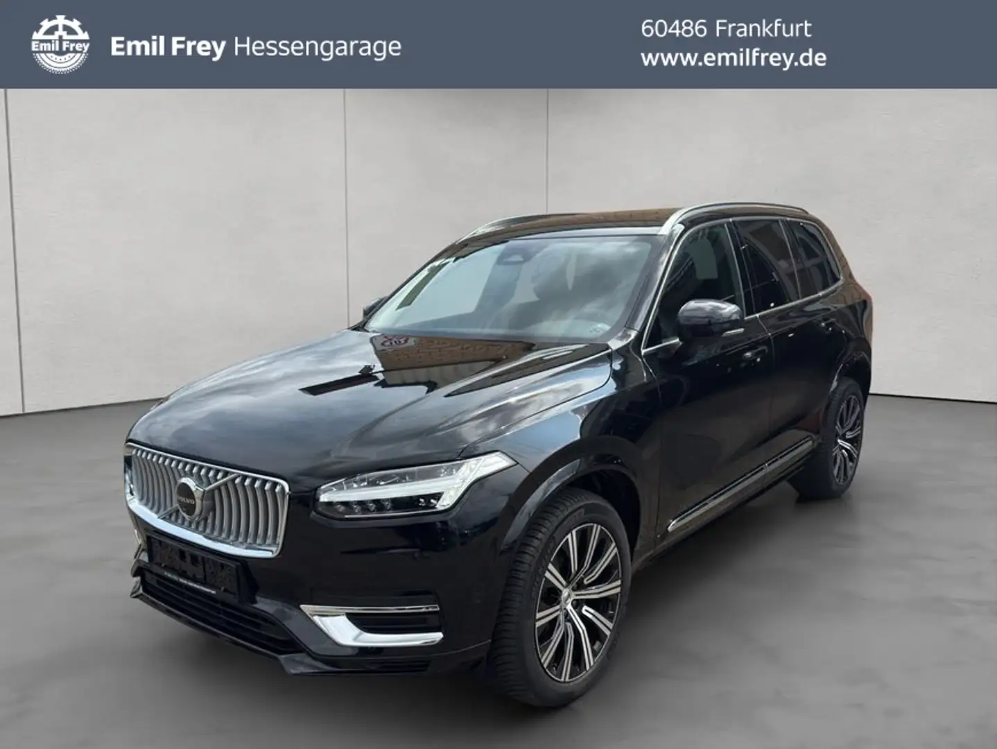 Volvo XC90 XC90 B5 AWD Plus-Bright 7S Glasd Standh 360° AHK Schwarz - 1