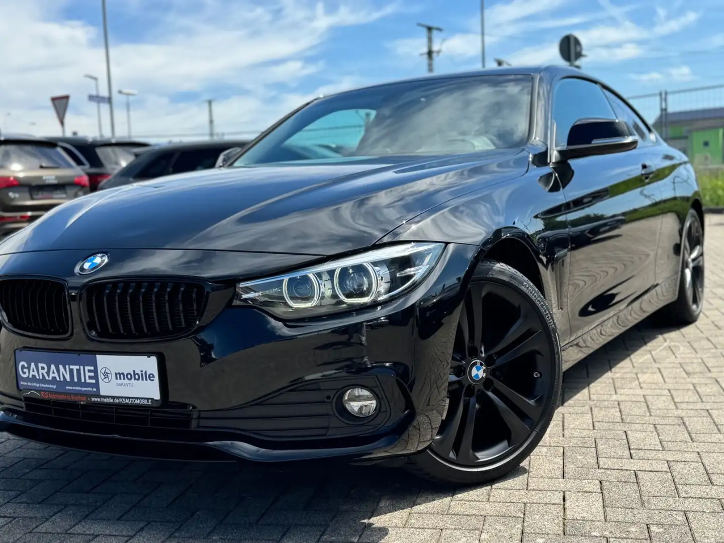 BMW 420 d Coupé Aut. Advantage *Navi*LED*Shzg*Temp* Noir - 2