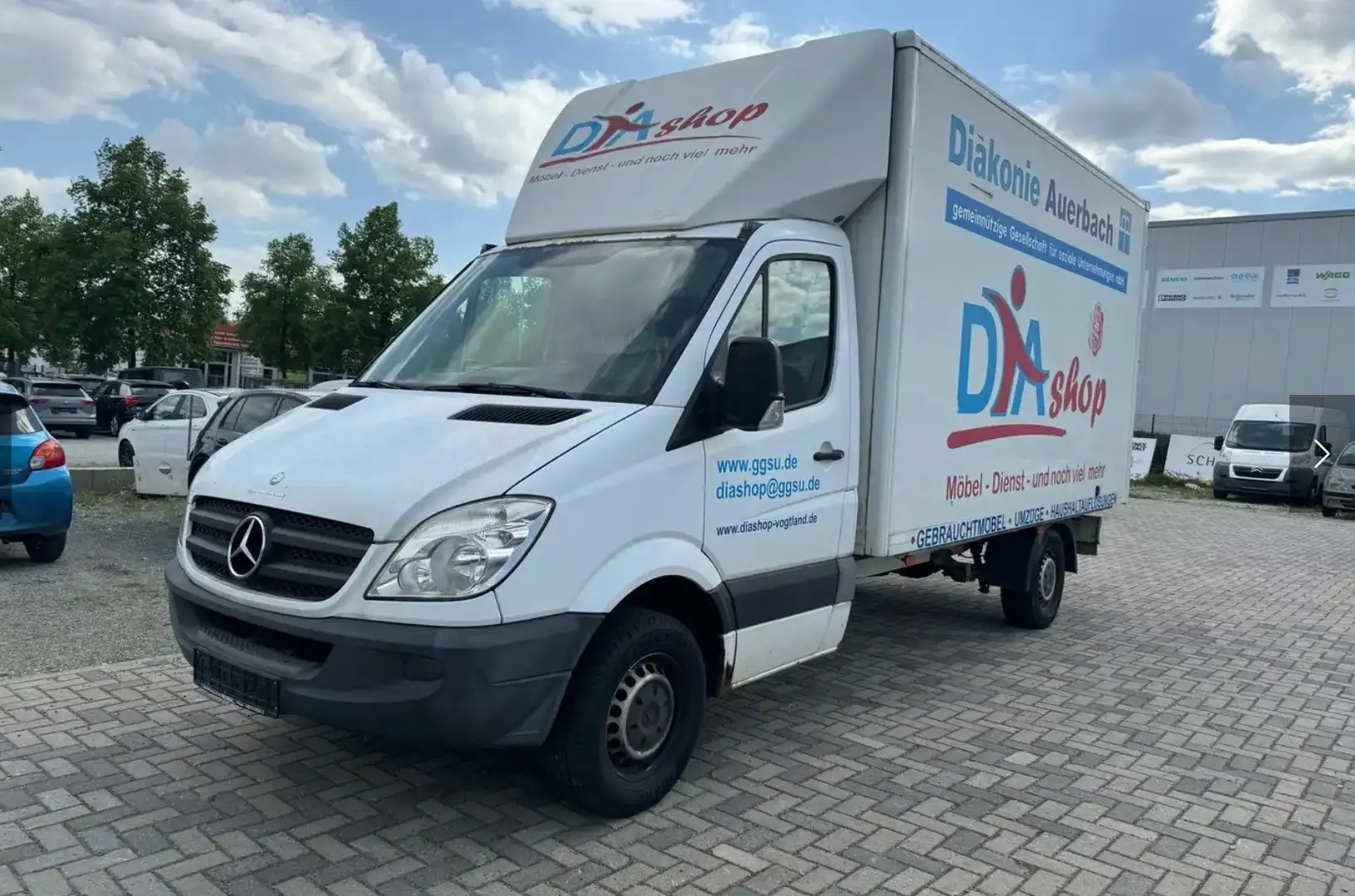Mercedes-Benz Sprinter II Pritsche 310/311/313/314/316 CDI (906. Blanc - 1