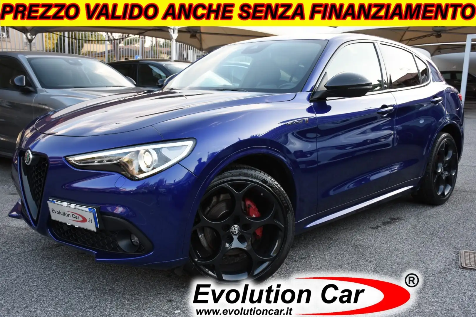 Alfa Romeo Stelvio 2.2 Turbodiesel 210 CV AT8 Q4 Veloce Tì **21"** Blu/Azzurro - 1
