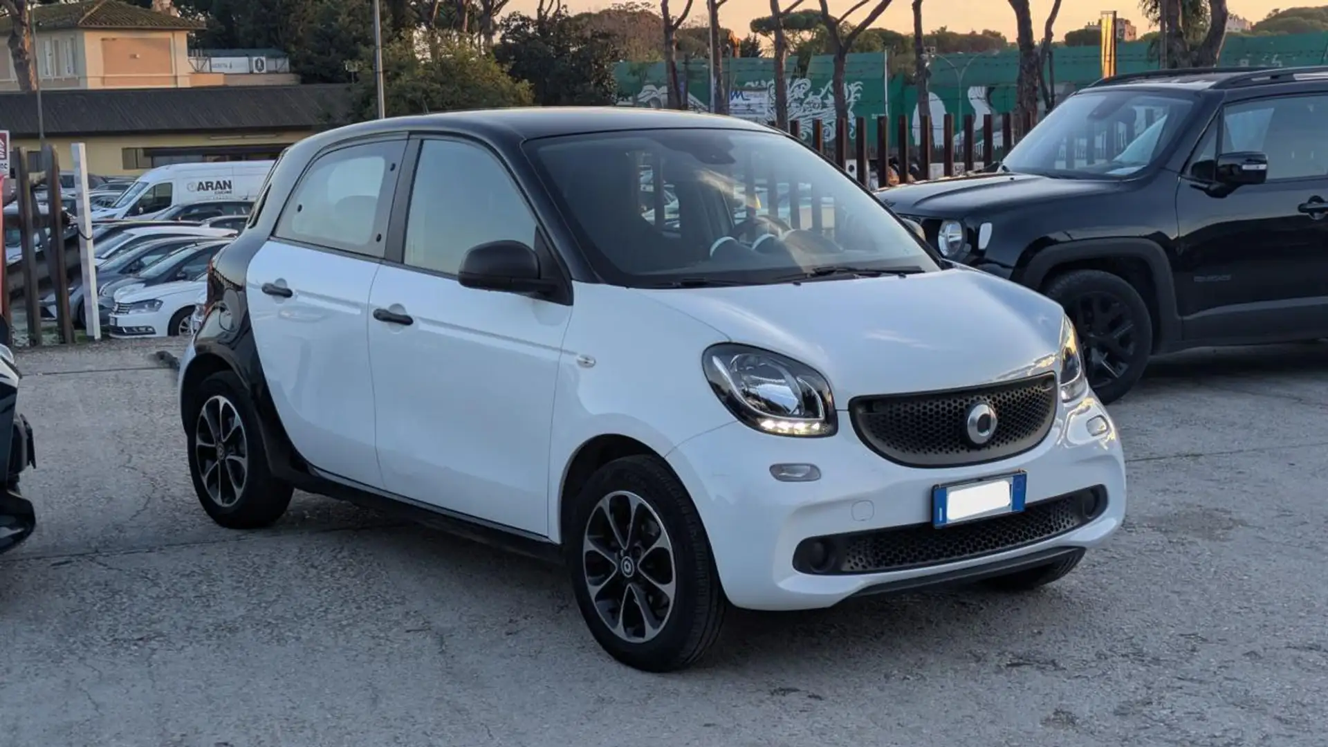 smart forFour 1.0cc 71cv Wit - 2