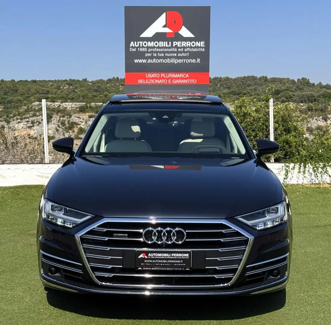 Audi A8 50 TDI 286cv MHEV Quattro (Tetto/Pelle/Sosp./Led) Bleu - 2