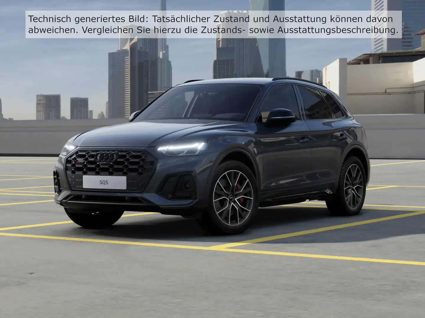 Audi SQ5 TDI tiptronic MatrixLED AHK 360° Tempomat Gris - 1