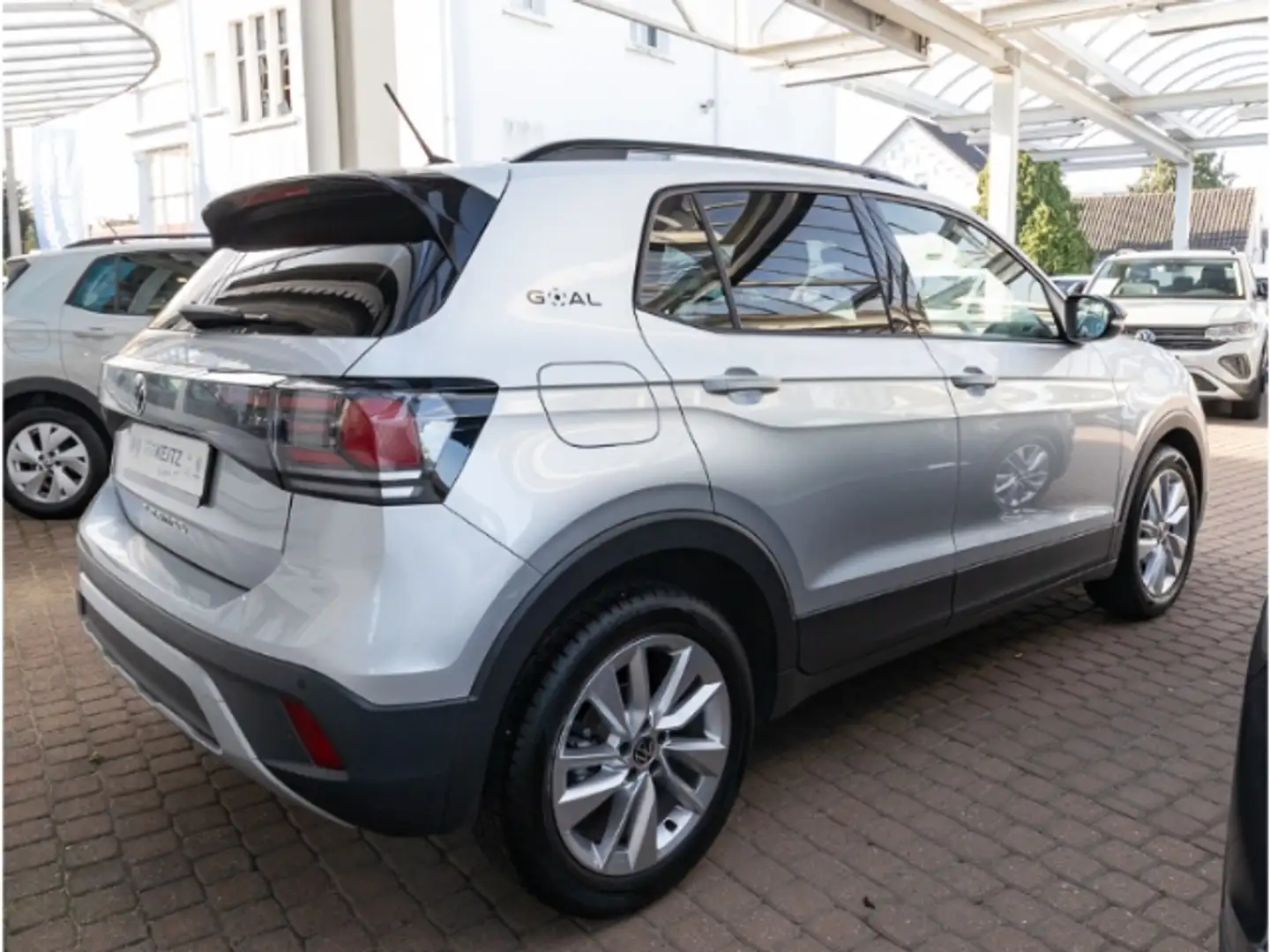 Volkswagen T-Cross 1.0 TSI Life +KLIMA+ALLW+RFK+SHZ+LED+PDC+ Zilver - 2