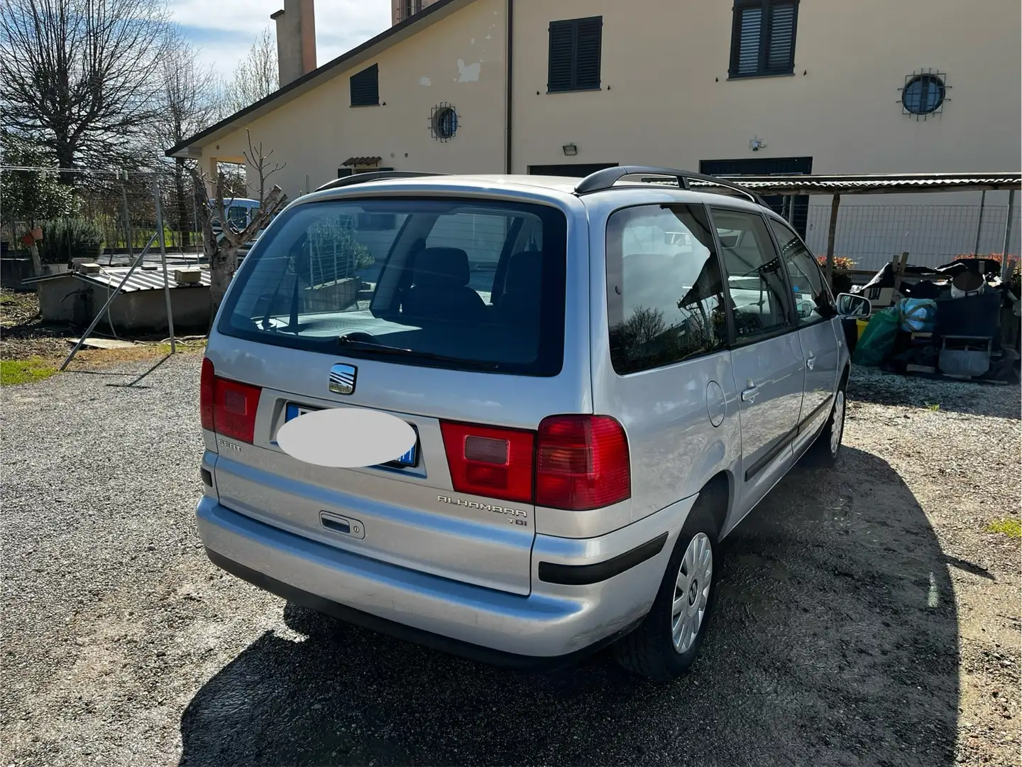 SEAT Alhambra 1.9 tdi Reference (stella) Grijs - 2