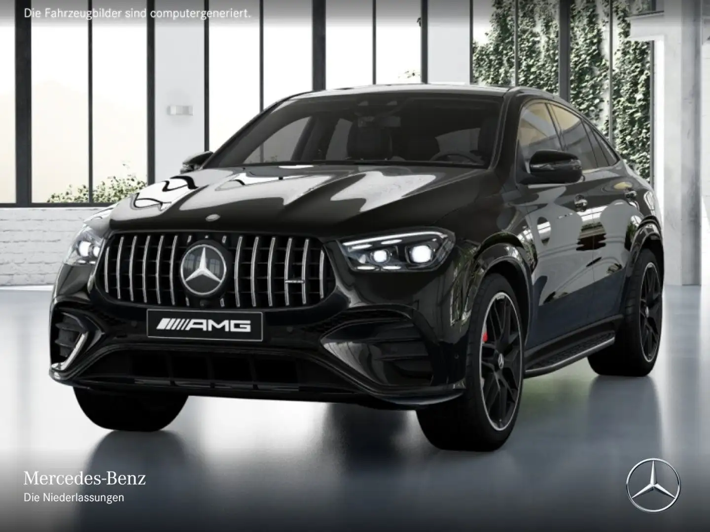 Mercedes-Benz GLE 53 AMG GLE 53 HYBRID Coupé 4M NIGHT+PANO+360+AHK+HUD+9G Zwart - 2