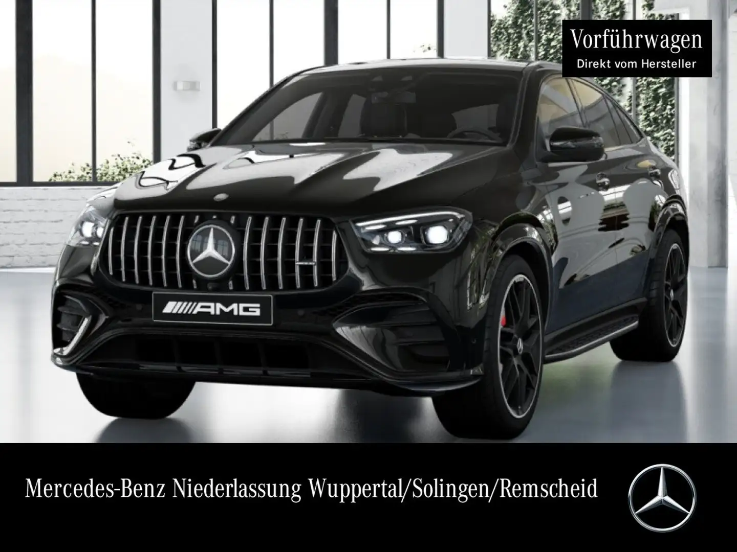 Mercedes-Benz GLE 53 AMG GLE 53 HYBRID Coupé 4M NIGHT+PANO+360+AHK+HUD+9G Schwarz - 1