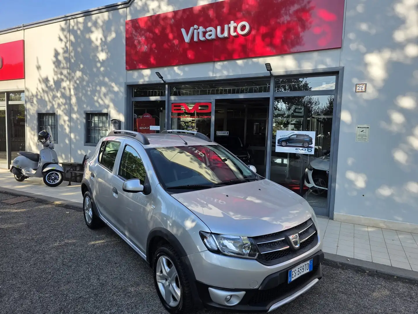 Dacia Sandero Sandero II 2013 Stepway Stepway 1.5 dci 90cv Plateado - 2