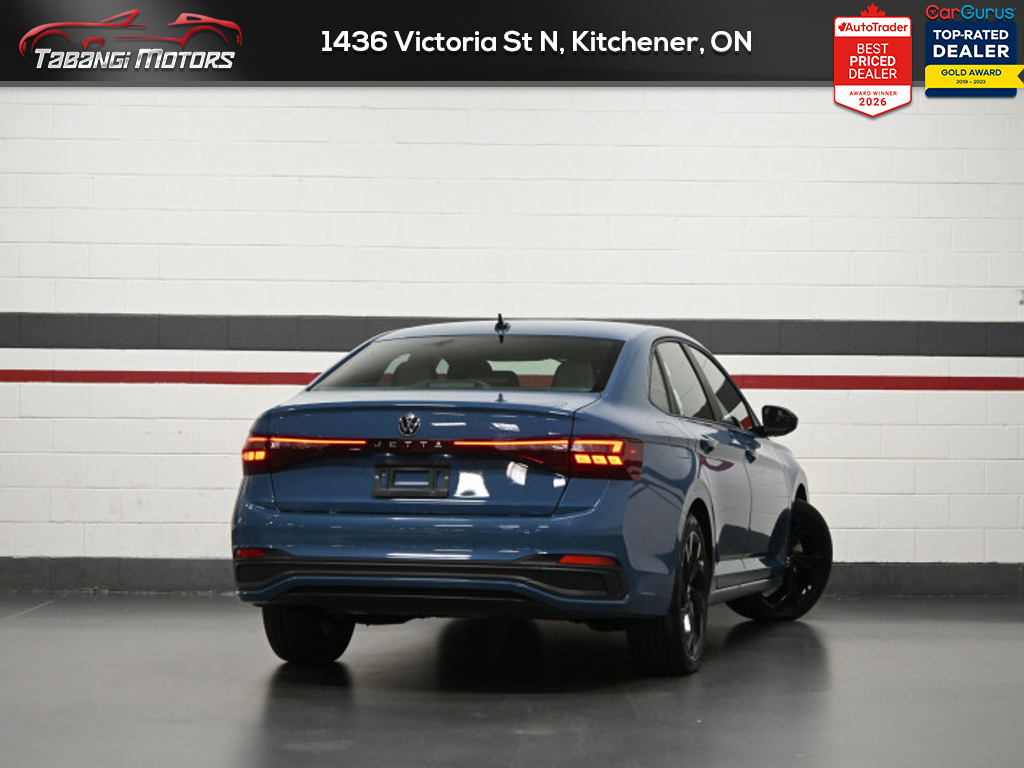 2025 Volkswagen Jetta Comfortline SPORT No Accident Leather Sunroof Ada