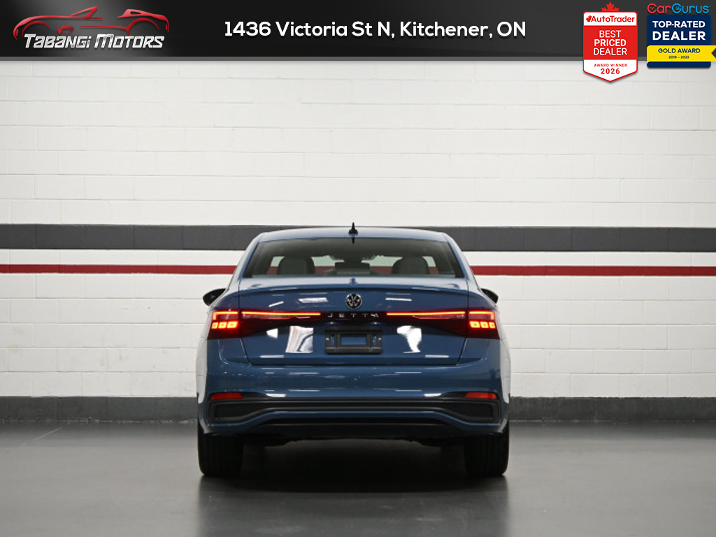 2025 Volkswagen Jetta Comfortline SPORT No Accident Leather Sunroof Ada