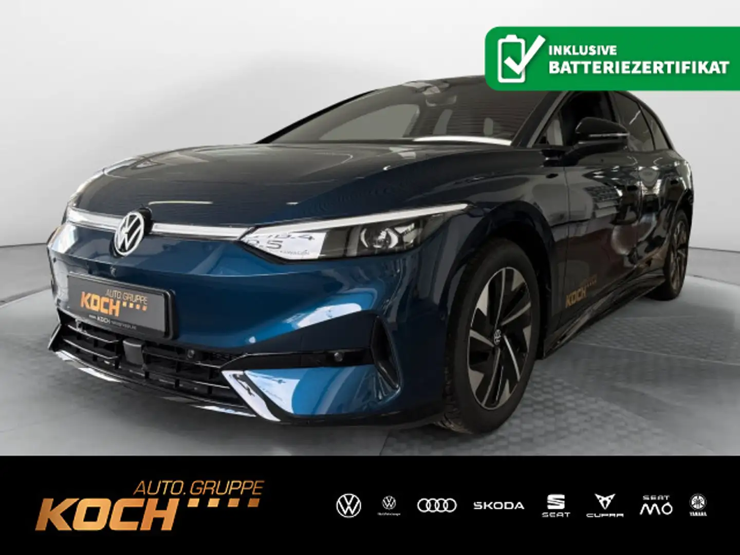 Volkswagen ID.7 Tourer Pro 77kWh AHK HUD LED NAVI MASSAGE Blau - 1