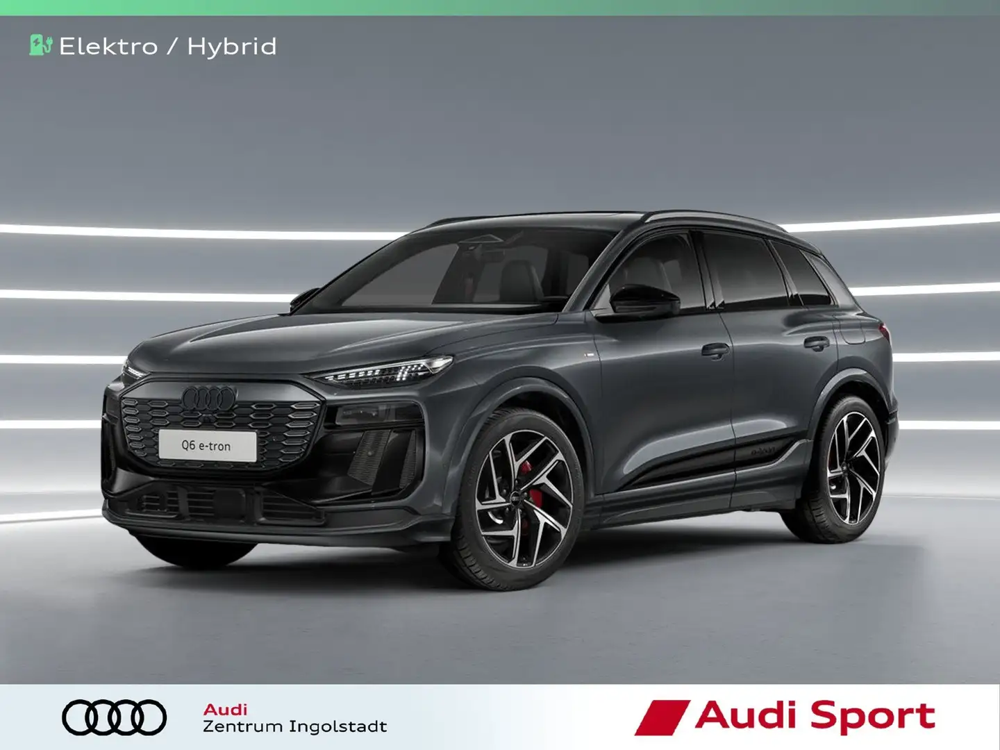 Audi Q6 e-tron SUV quattro AHK,B&O,PANO UPE 99.230,- Grau - 2