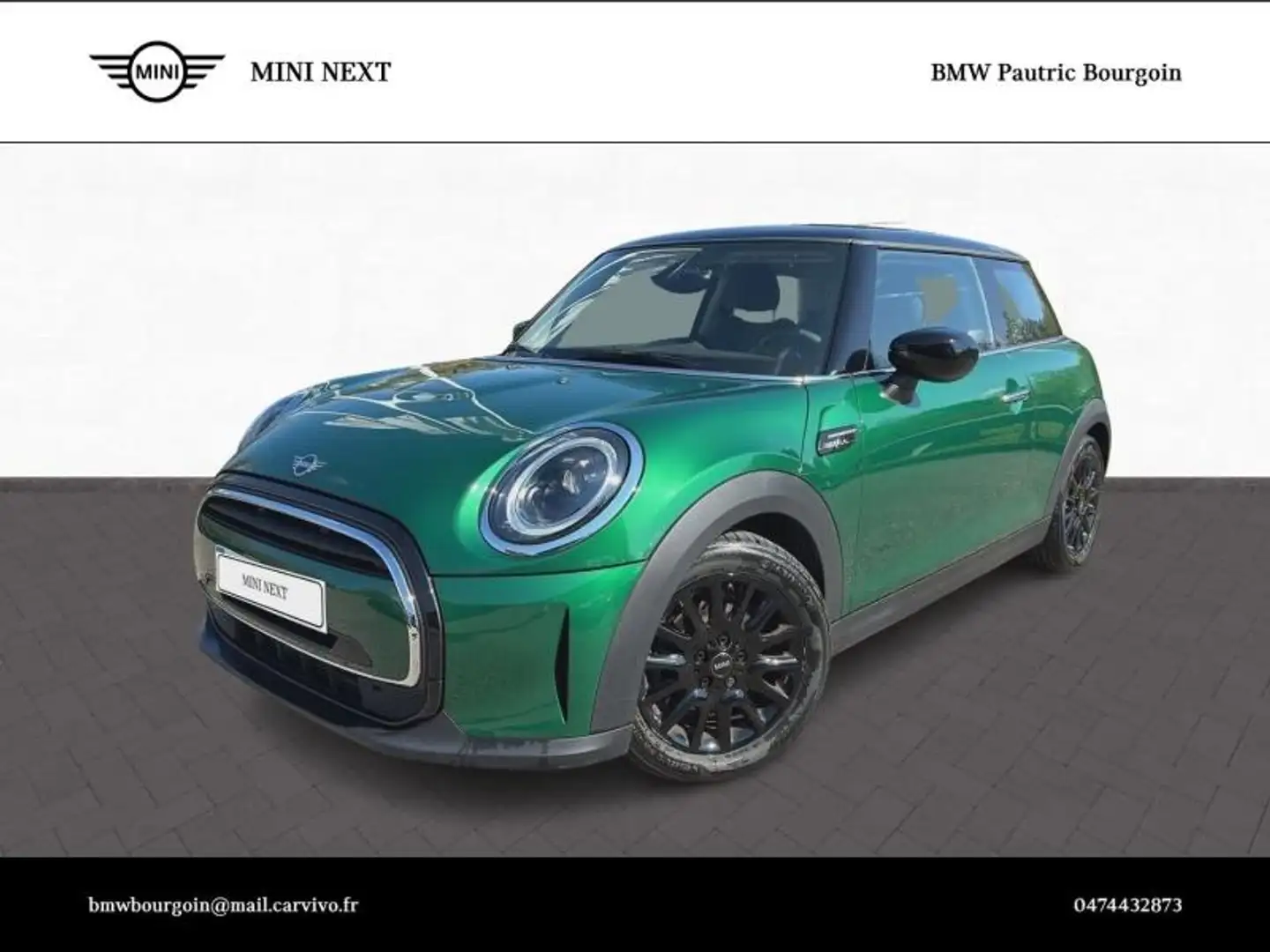 MINI Cooper E Cooper 136ch Edition Camden Vert - 1