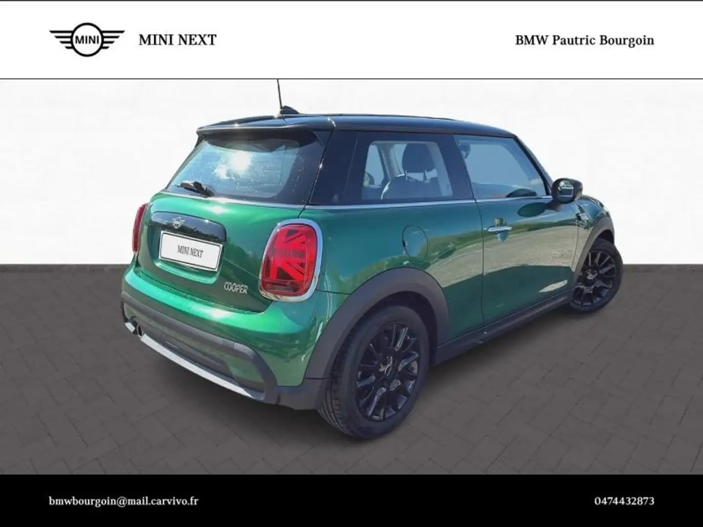 MINI Cooper E Cooper 136ch Edition Camden Vert - 2