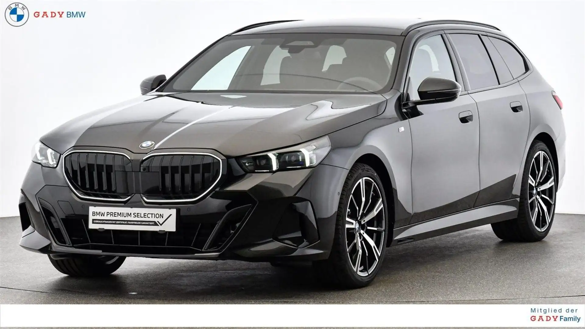 BMW 520 d xDrive Zwart - 1