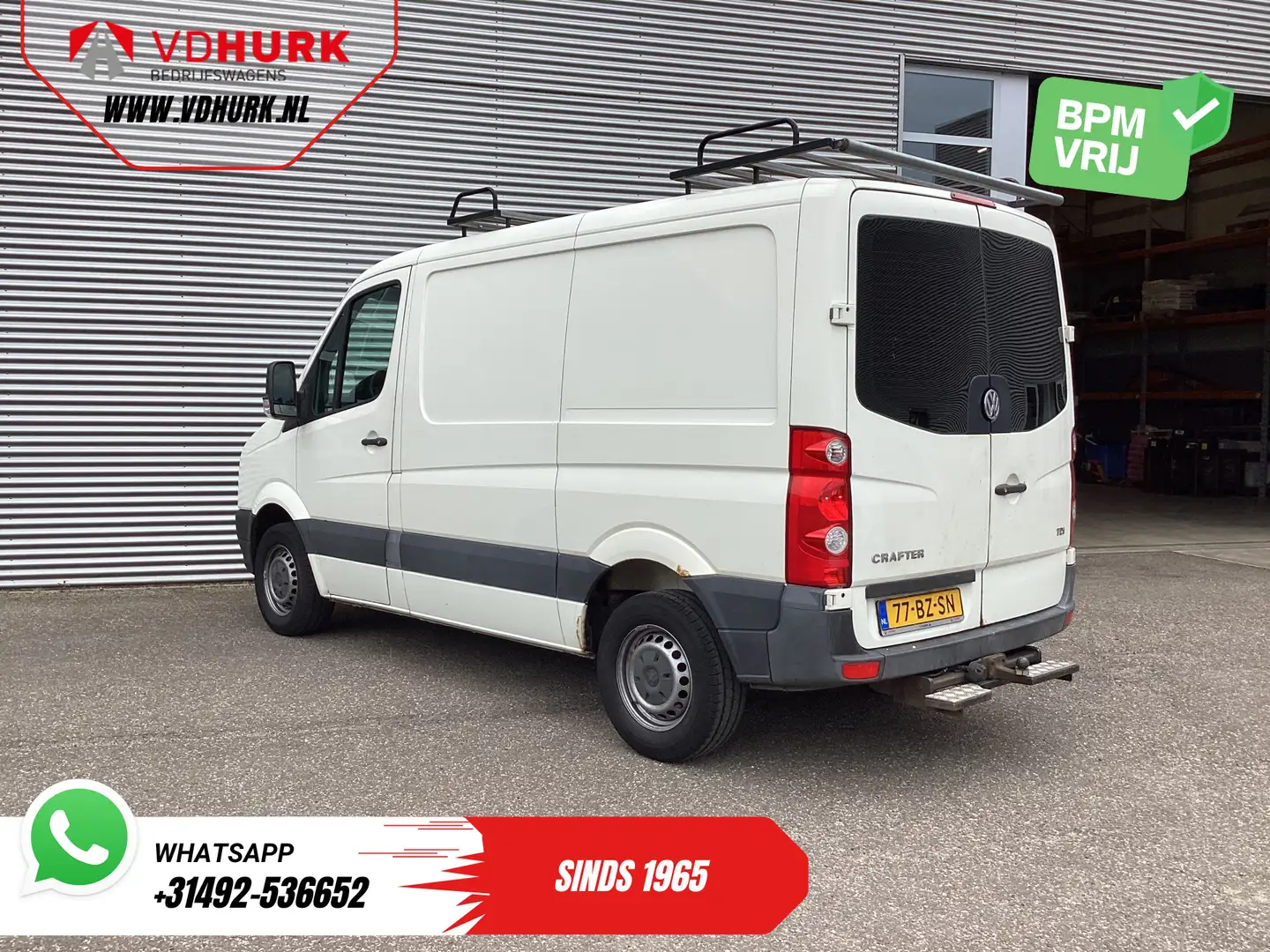 Volkswagen Crafter 35 2.5 TDI EXPORT ONLY Riem V.V/ APK 5-2026/ Imper Wit - 2