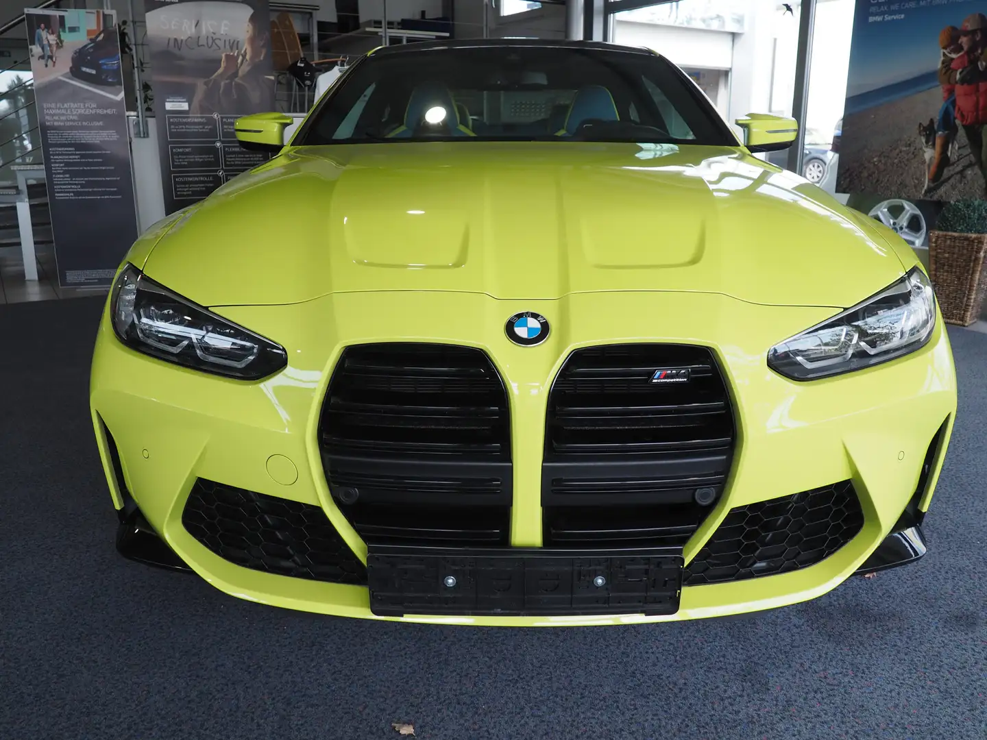 BMW M4 M4*deutschesFZG*Unfallfrei*Schalter*Harman/Kardon* Amarillo - 2