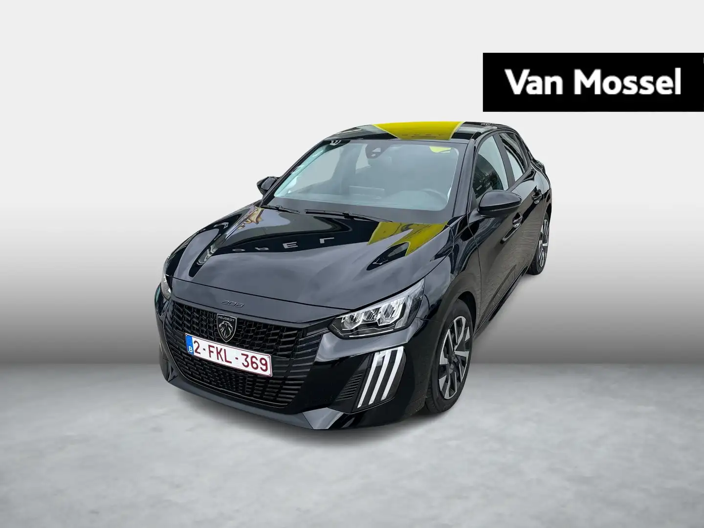 Peugeot 208 1.2 PureTech 100 MAN6 S&S Active Zwart - 1