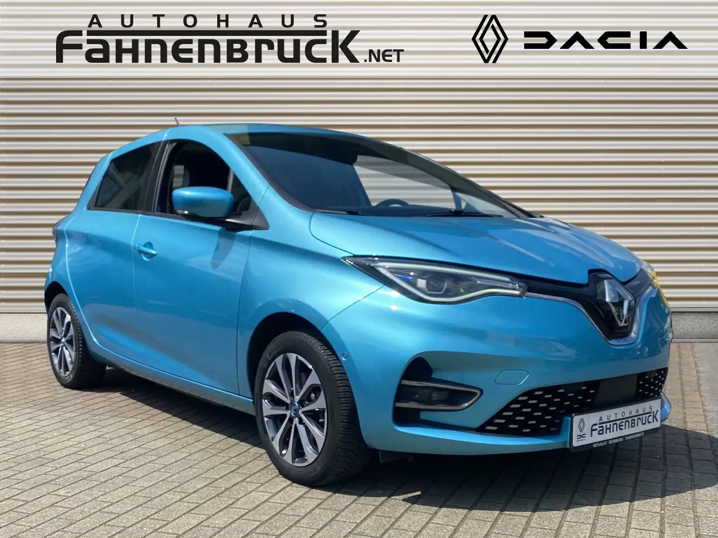Renault ZOE Intens R135 Z.E.50 Scheckheft Allwetter Navi Schec Blau - 2