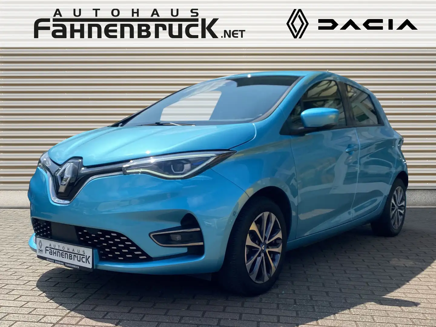 Renault ZOE Intens R135 Z.E.50 Scheckheft Allwetter Navi Schec Blau - 1