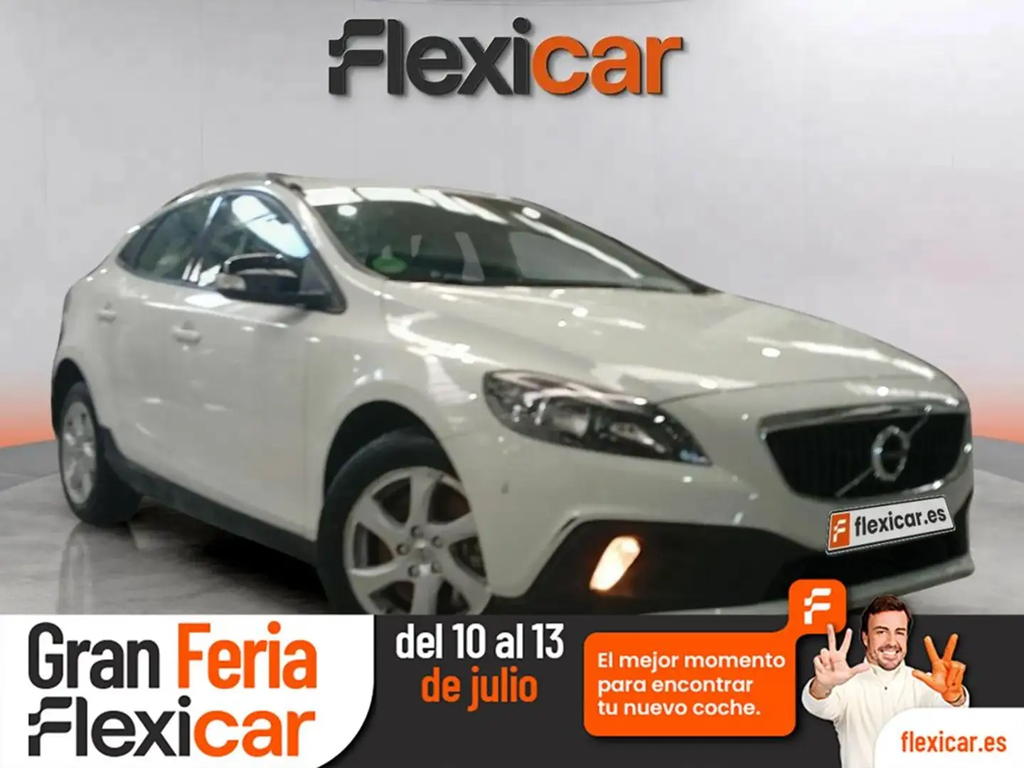 Volvo V40 2.0 D2 Cross Country Blanco - 1