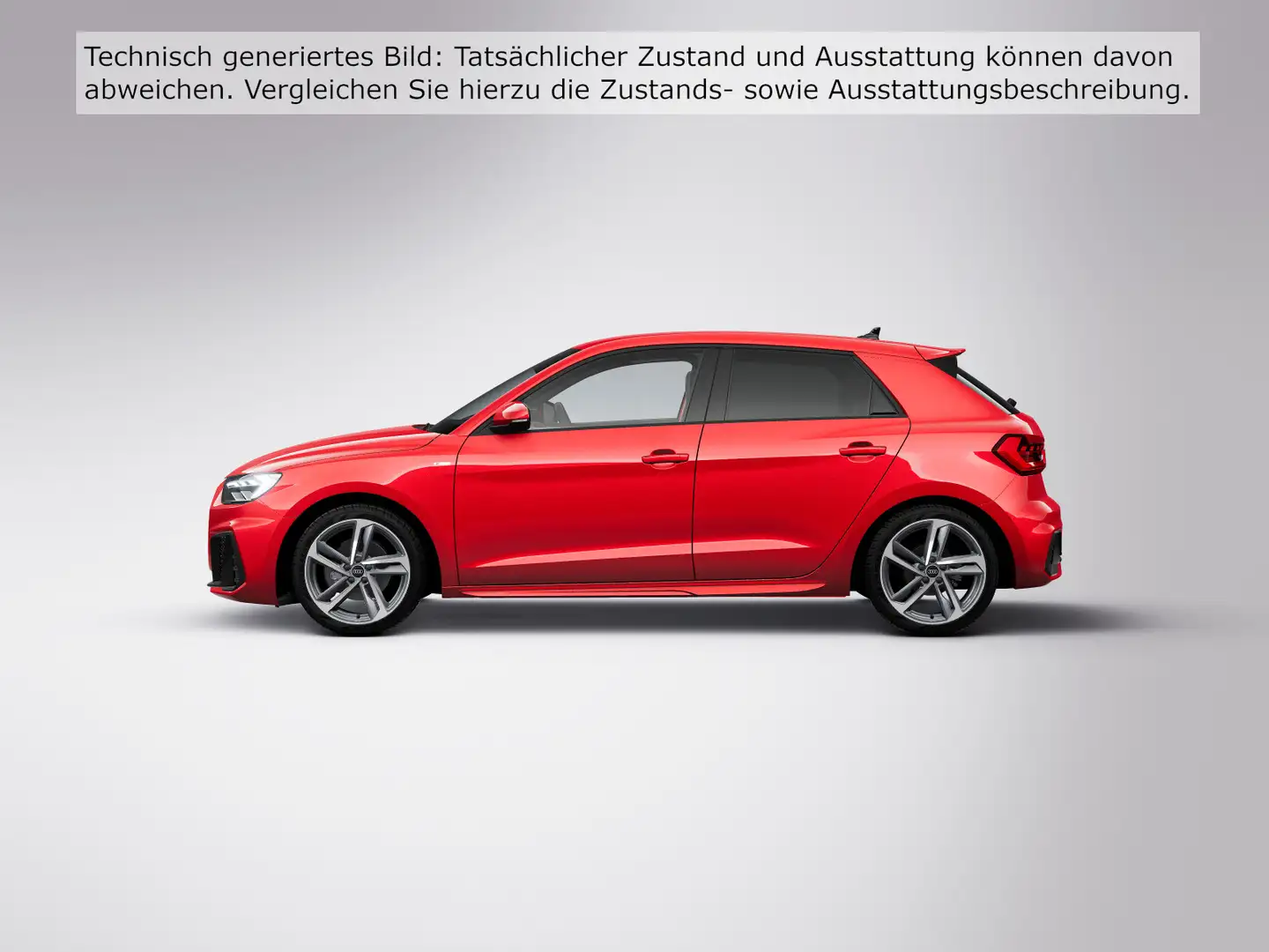 Audi A1 30 TFSI S LINE NAVI PLUS LED SITZHZ Rot - 2