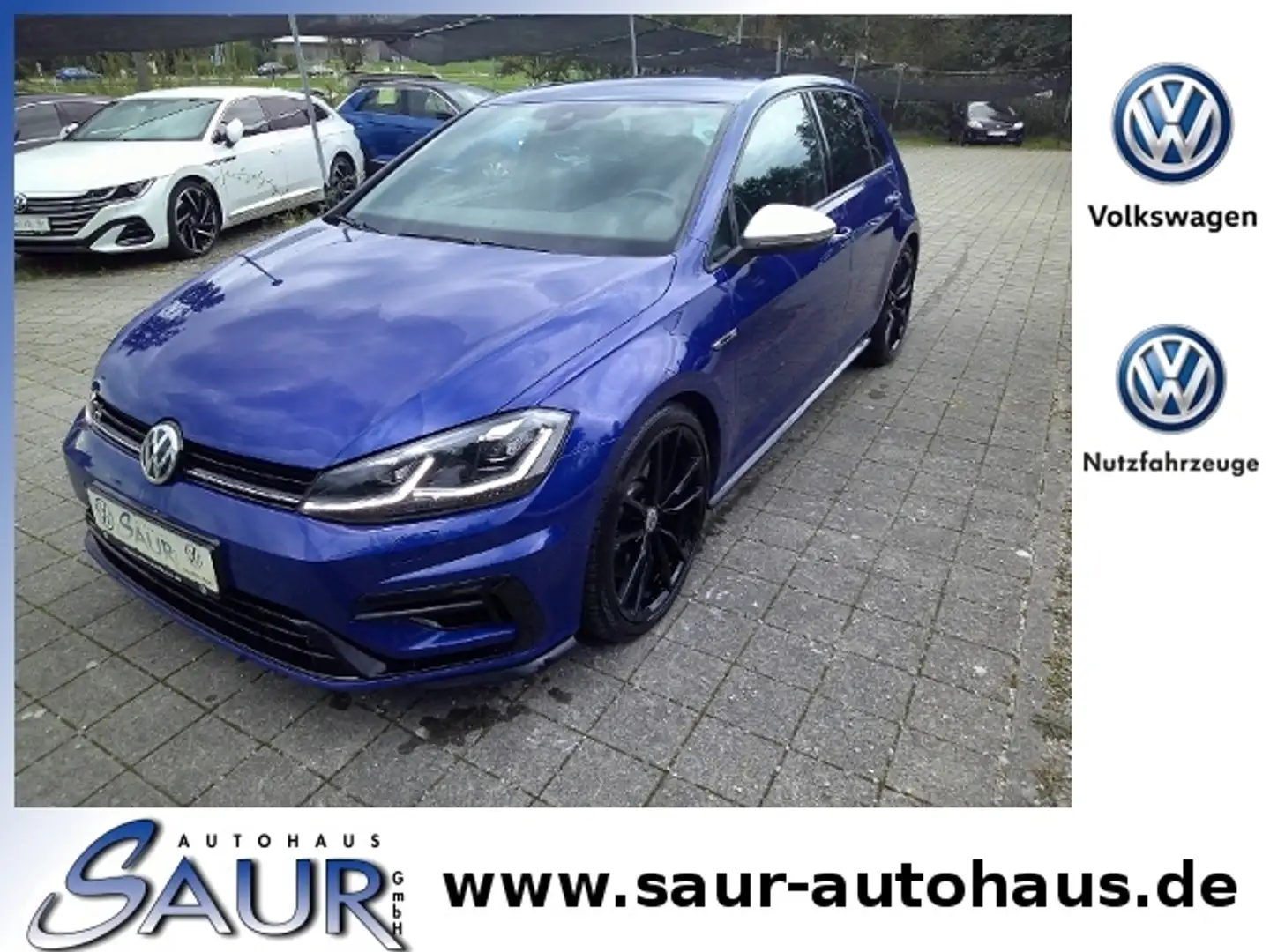 Volkswagen Golf VII R 2.0 TSI 4Motion*Navi*ACC*PDC*SHZ*LED KLIMA Blau - 1