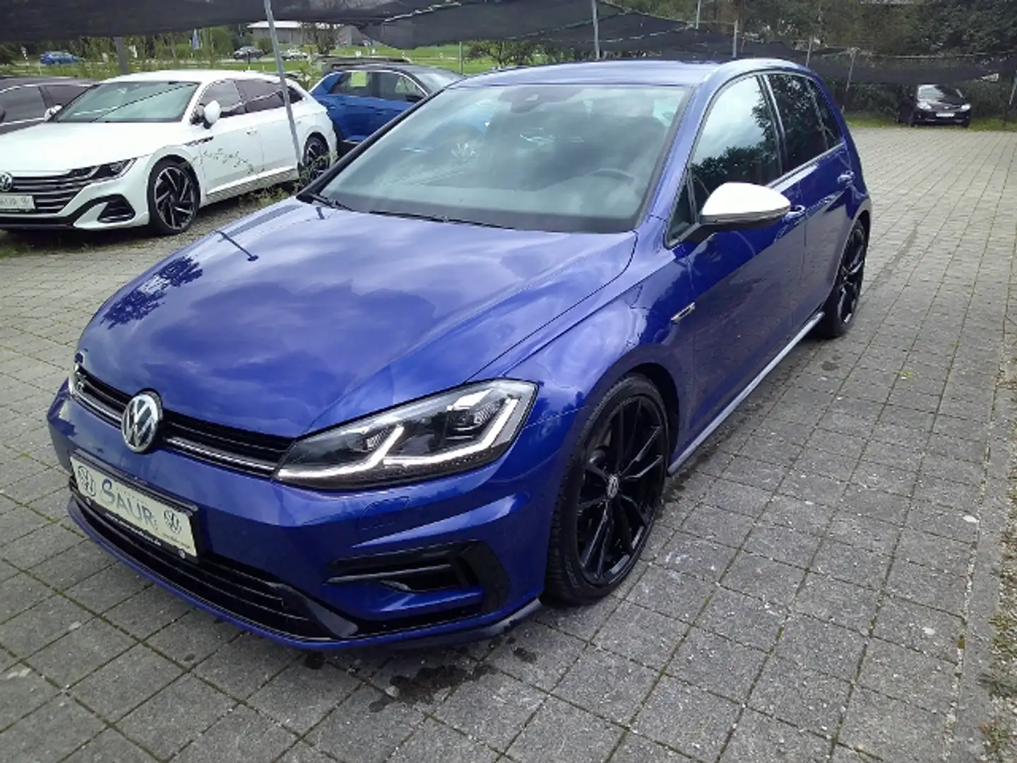 Volkswagen Golf VII R 2.0 TSI 4Motion*Navi*ACC*PDC*SHZ*LED KLIMA Blau - 2