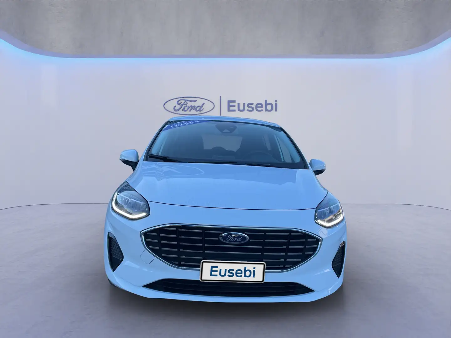 Ford Fiesta 1.0 Ecoboost Hybrid 125 CV 5 porte Titanium Bianco - 2