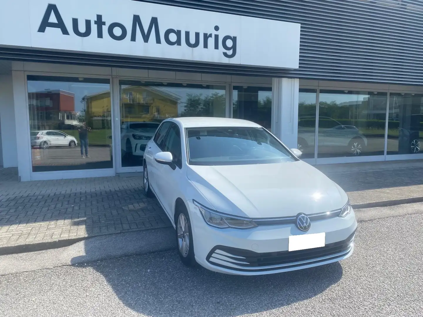 Volkswagen Golf Golf 1.0 etsi evo Life 110cv dsg Bianco - 2