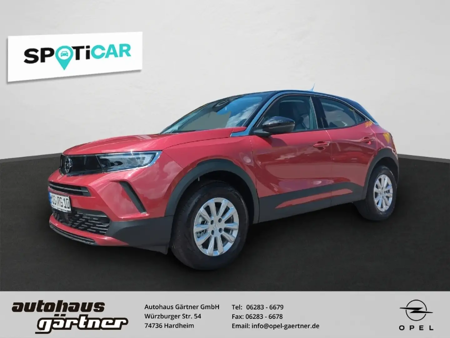 Opel Mokka Enjoy 1.2 Turbo EU6e +LED DAB SHZ LenkradHZG Rot - 1