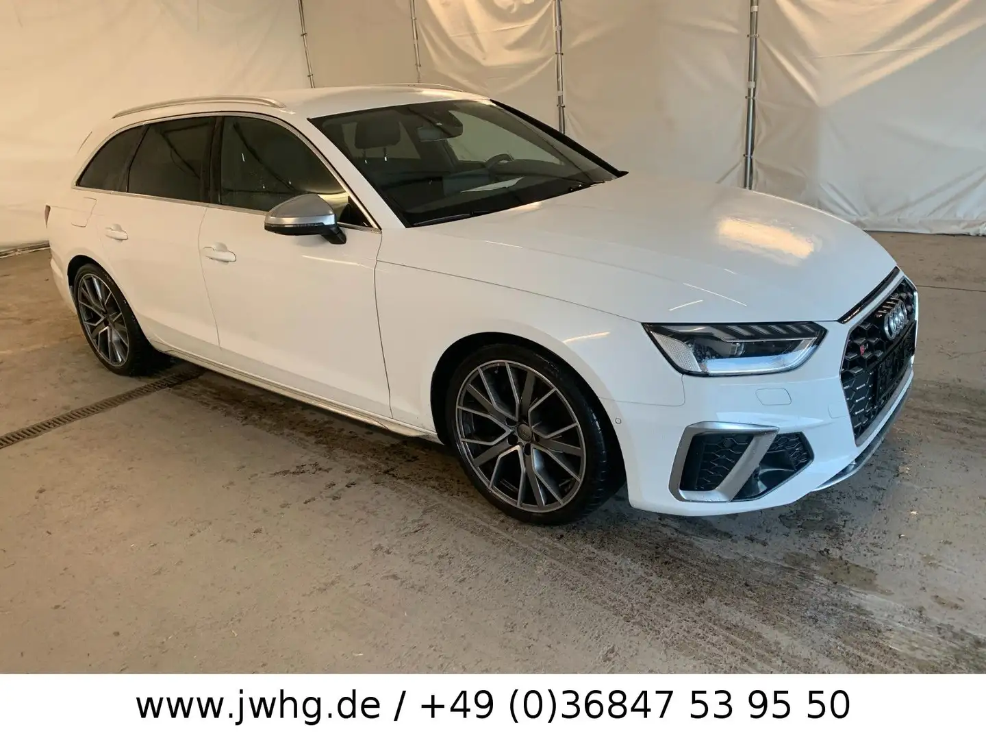 Audi S4 quattro ACC+/MATRIX/KAM/AHK/19"/MASSAGE Blanco - 2