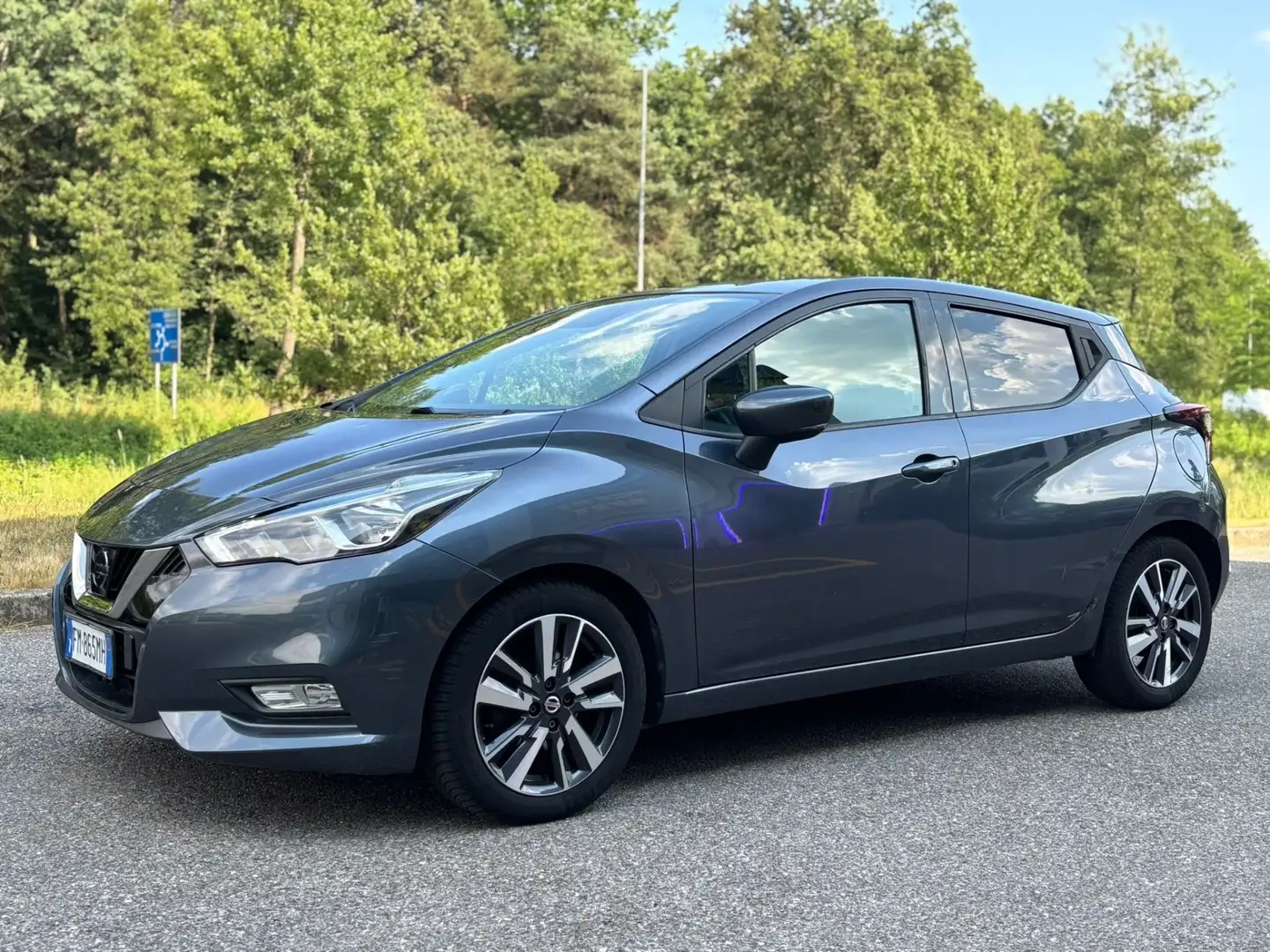 Nissan Micra 1.5 dCi 8V 5 porte N-Connecta Grigio - 1
