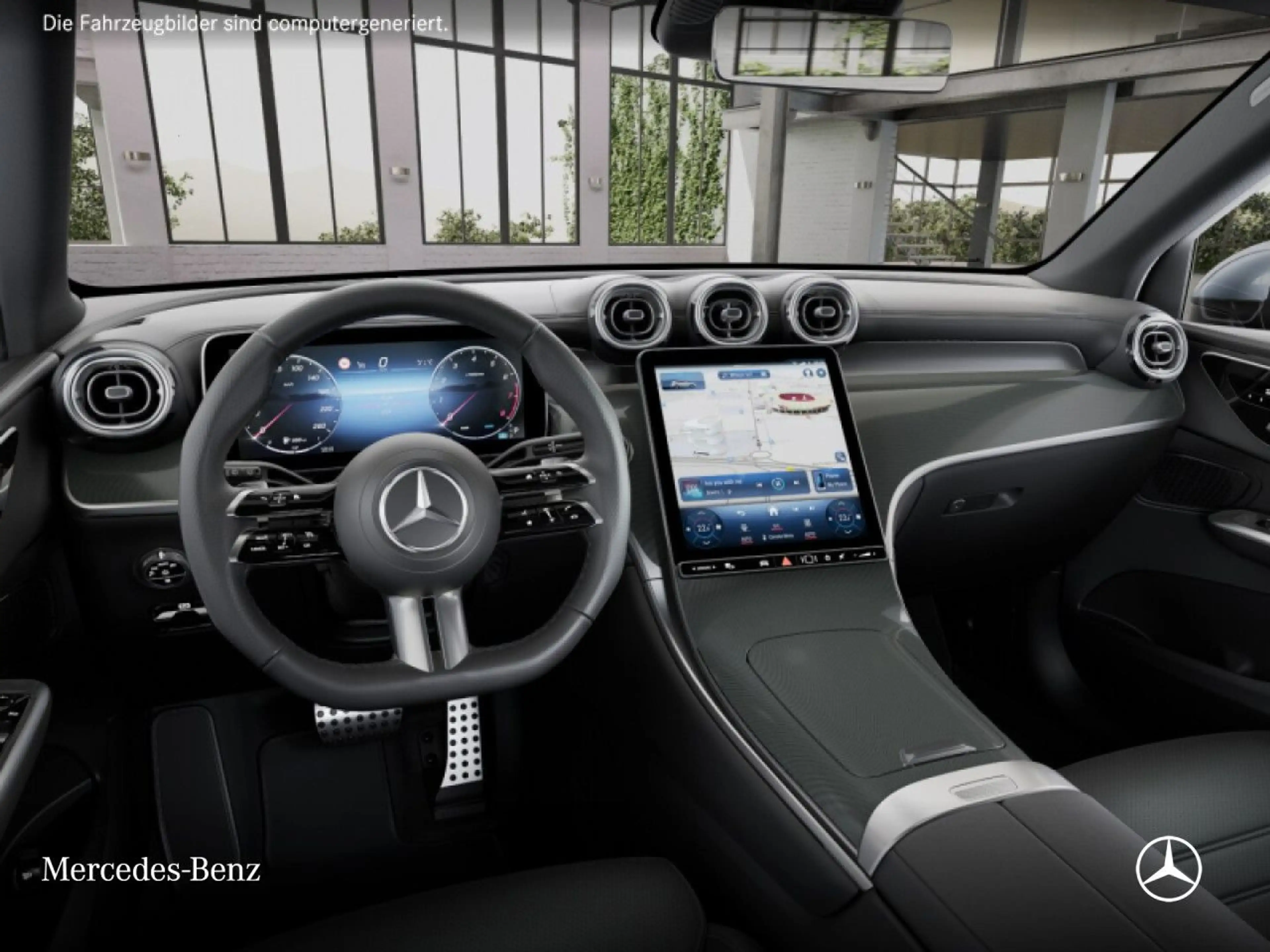 Mercedes-Benz GLC 200 4M AMG+PANO+360+AHK+LED+TOTW+KEYLESS+9G — photo 9