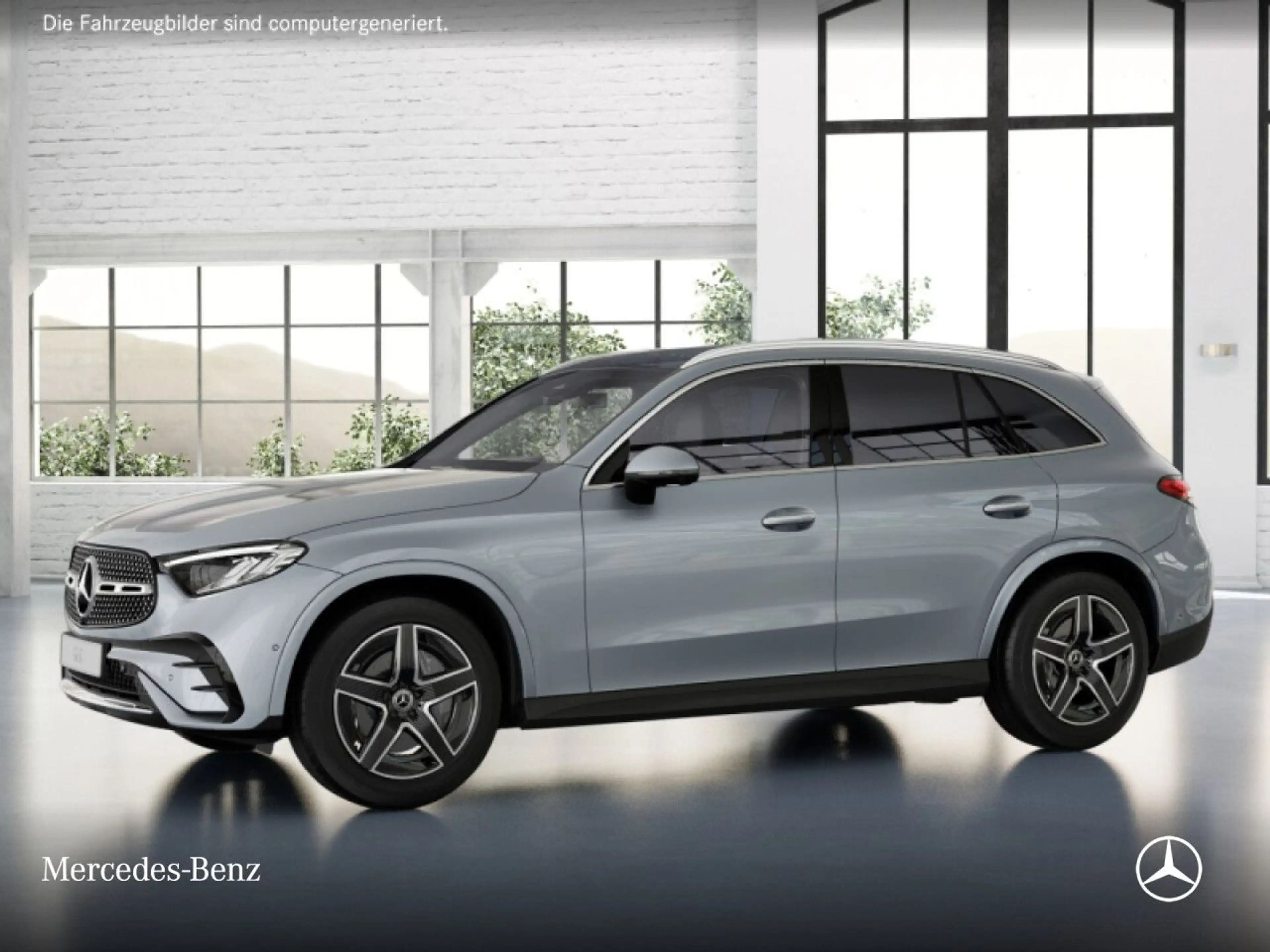 Mercedes-Benz GLC 200 4M AMG+PANO+360+AHK+LED+TOTW+KEYLESS+9G — photo 3