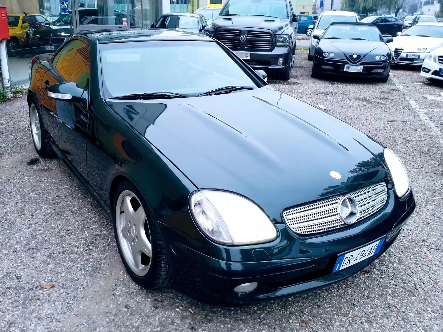 Mercedes-Benz SLK 230 ALL "DESIGNO" - ASI- FINANZIABILE TOTALMENTE Verde - 1