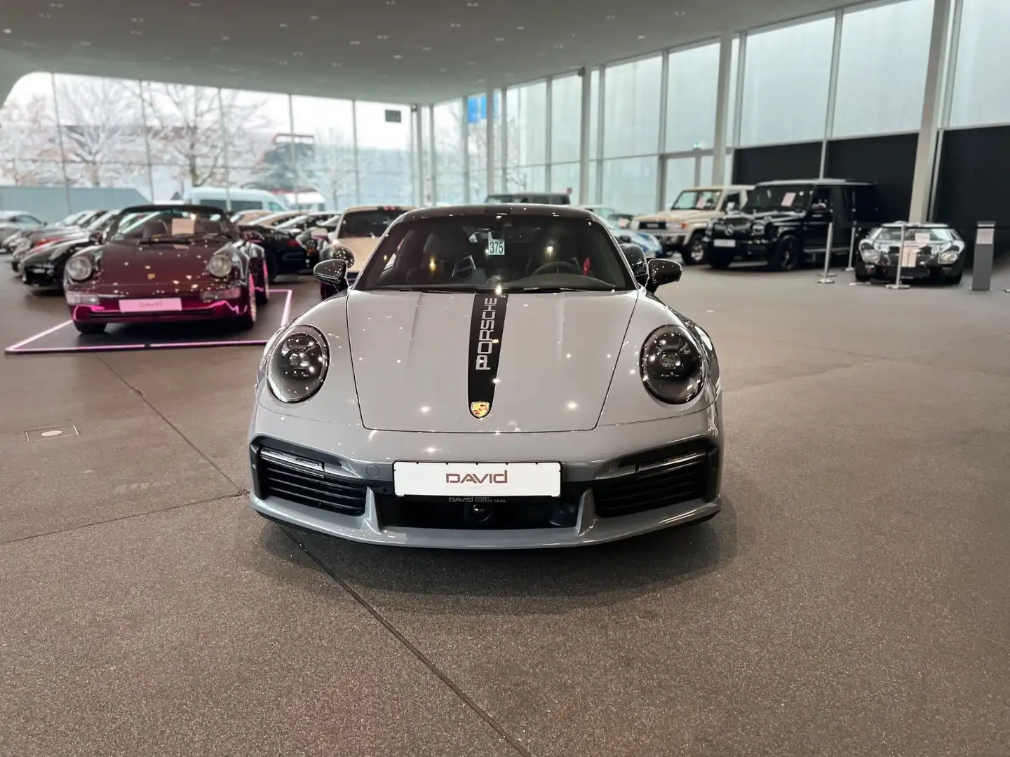 Porsche 992 Turbo S *TechArt*Carbon*Lift*Burmester*KW Grau - 1