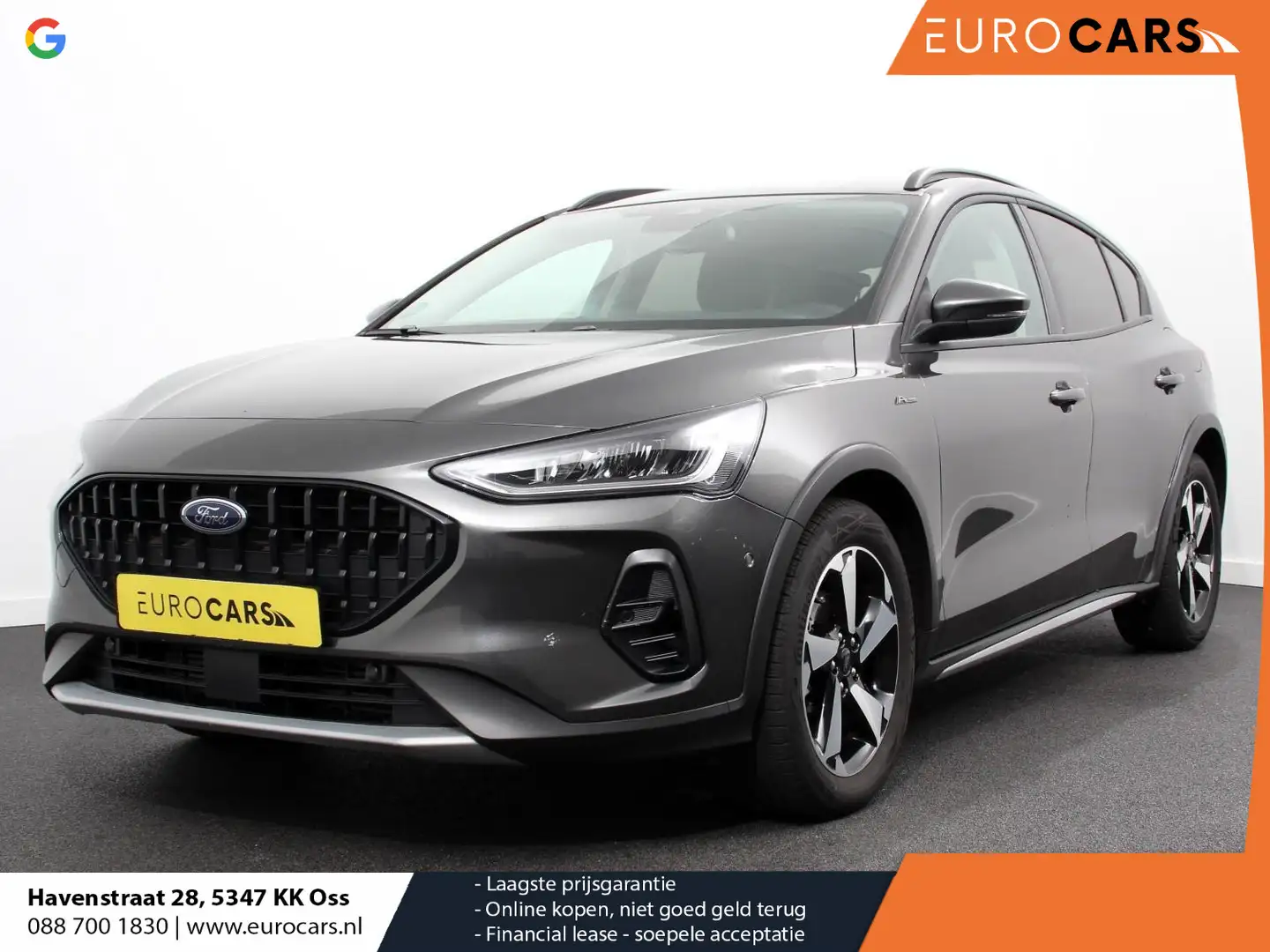 Ford Focus 1.0 EcoBoost 155pk Hybrid Automaat Active X | Navi Gris - 1
