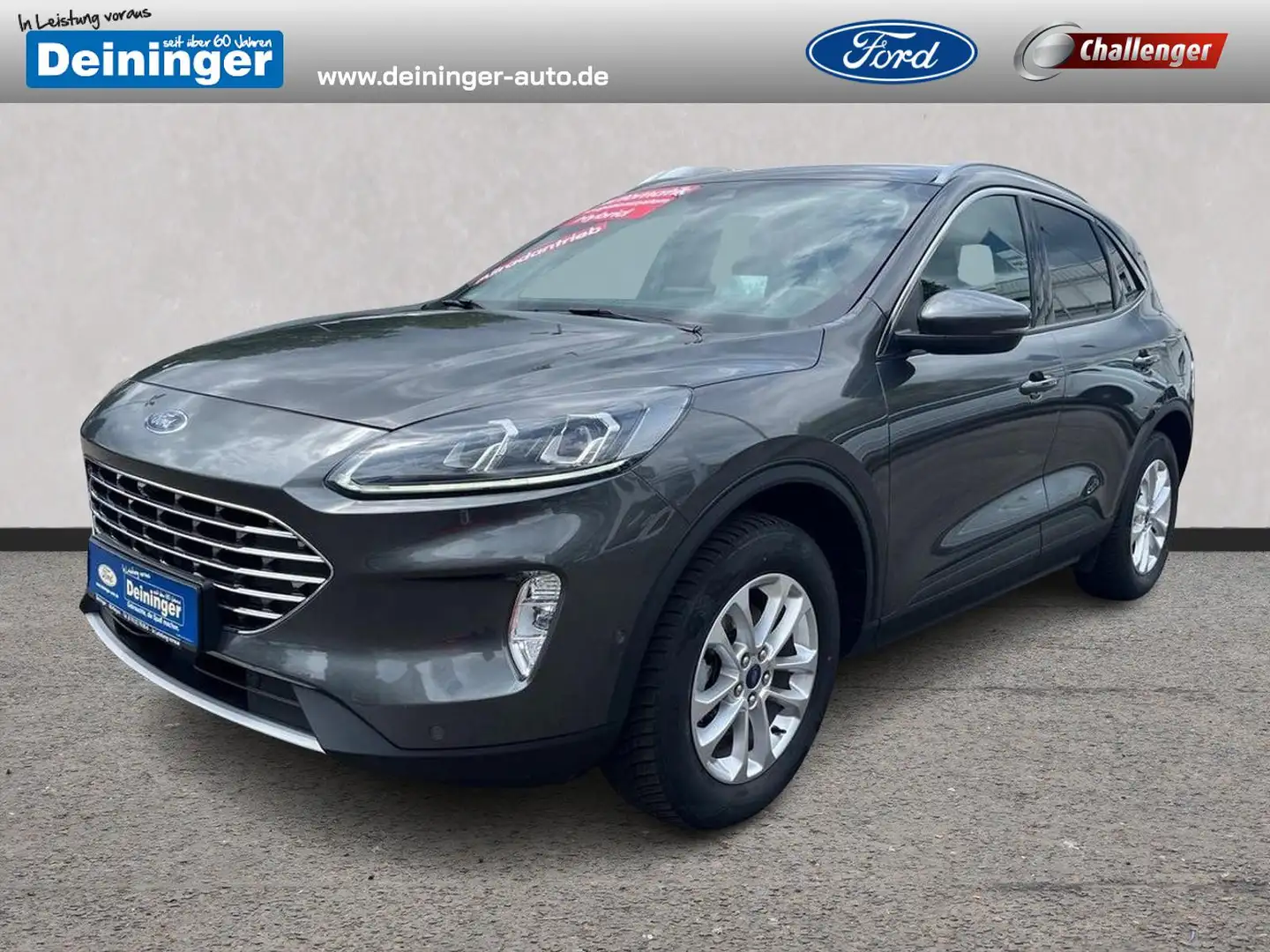 Ford Kuga 2.5 Duratec (FHEV) Hybrid Titanium X Autom. NAVI/D Grau - 1