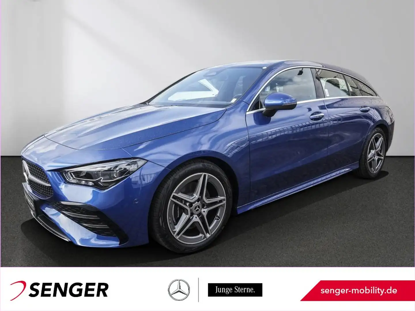 Mercedes-Benz CLA 200 d SB AMG Multibeam-LED Kamera MBUX AHK Blu/Azzurro - 1