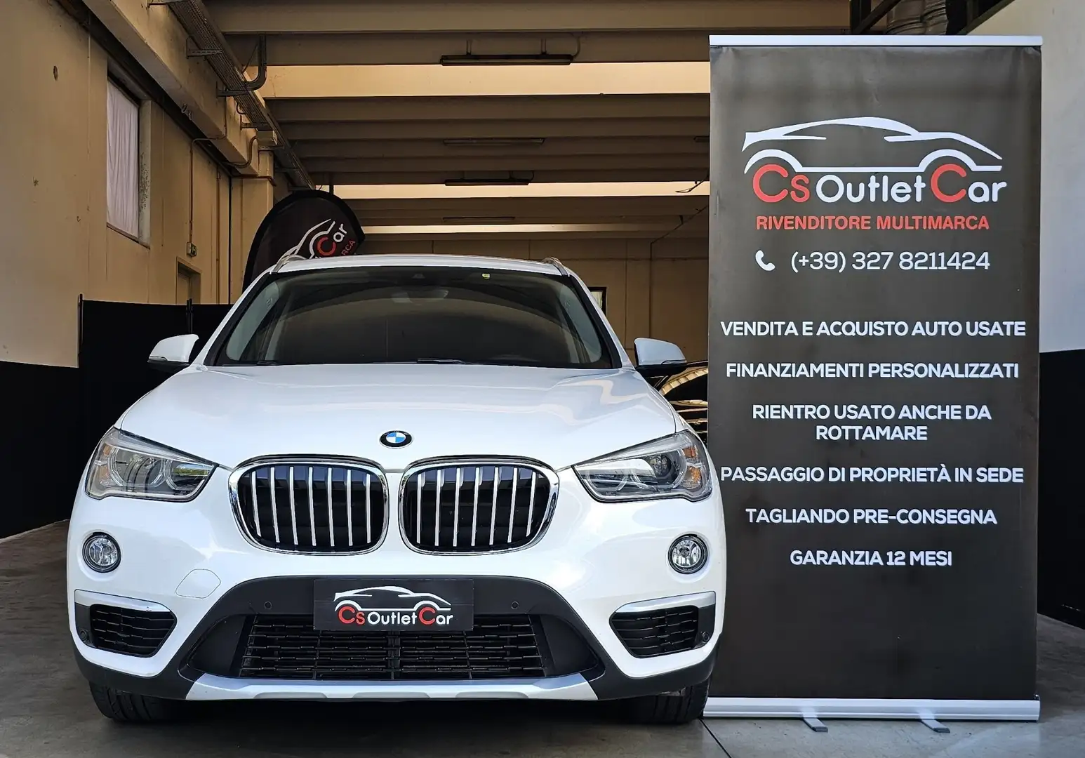 BMW X1 18d xLine Autom. Bianco - 1