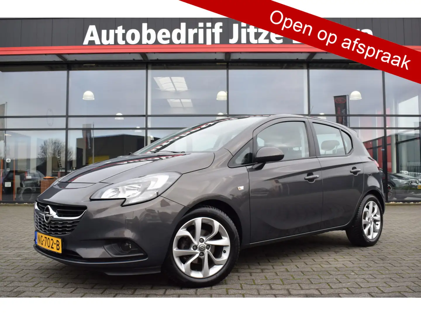 Opel Corsa 1.4 Color Edition Airco | Telefonie | Originele Au Grijs - 1