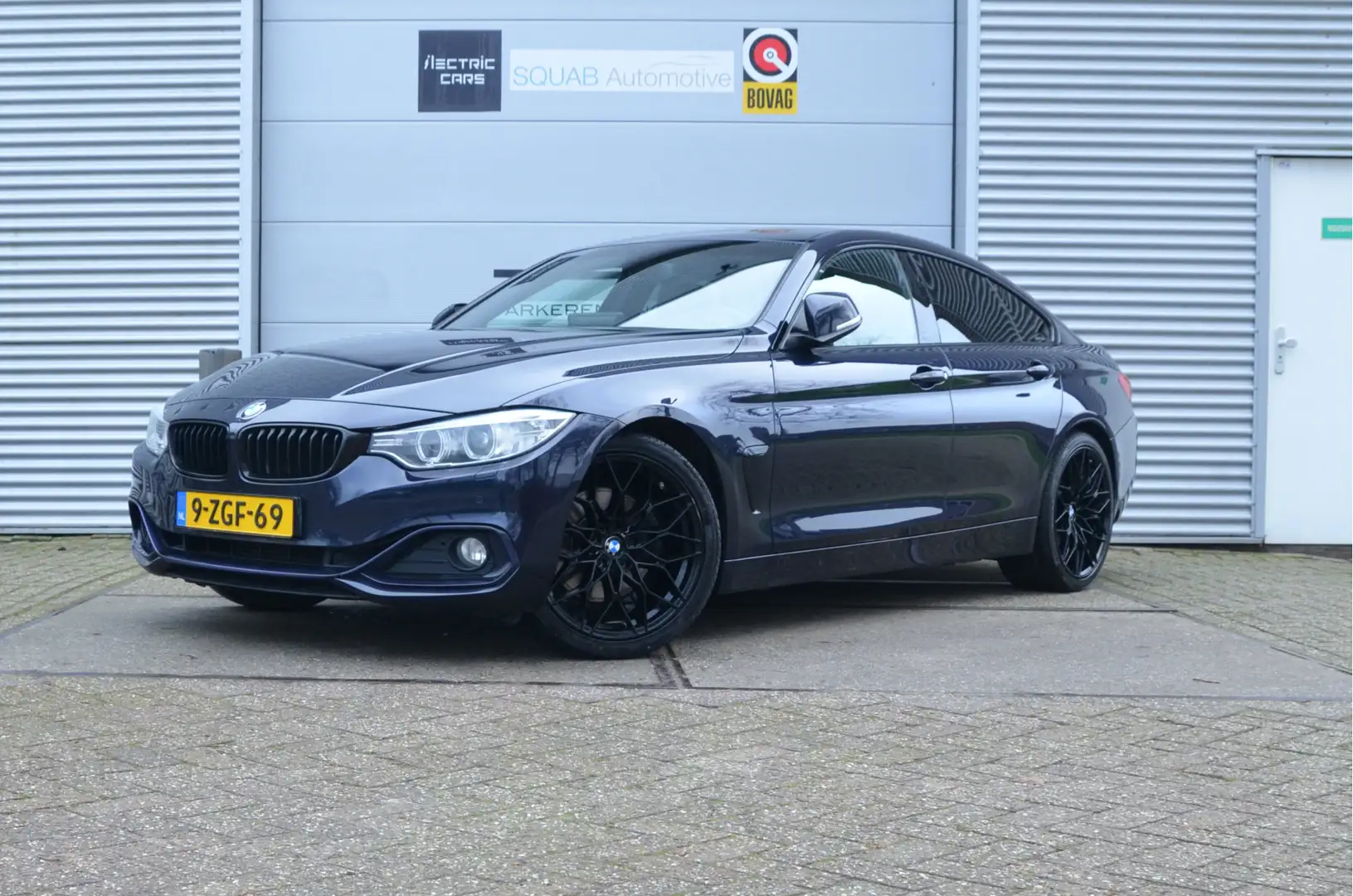 BMW 428 4-serie Gran Coupé 428i High Executive Sport Line, Bleu - 1