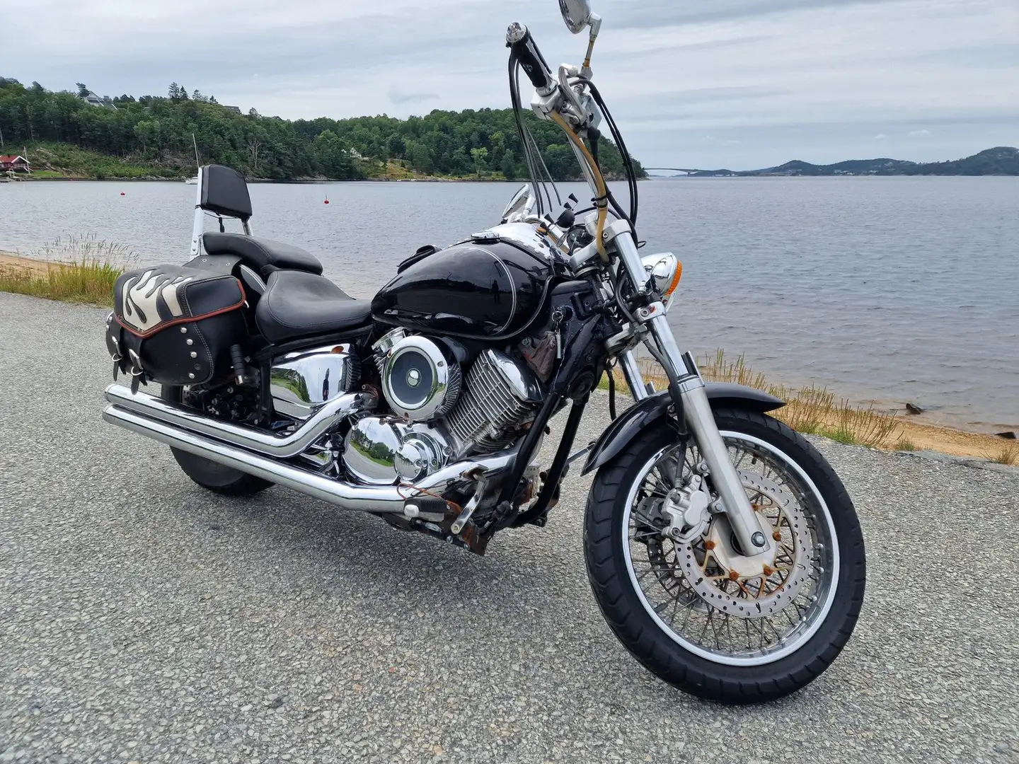 Yamaha XVS 1100 Negru - 2