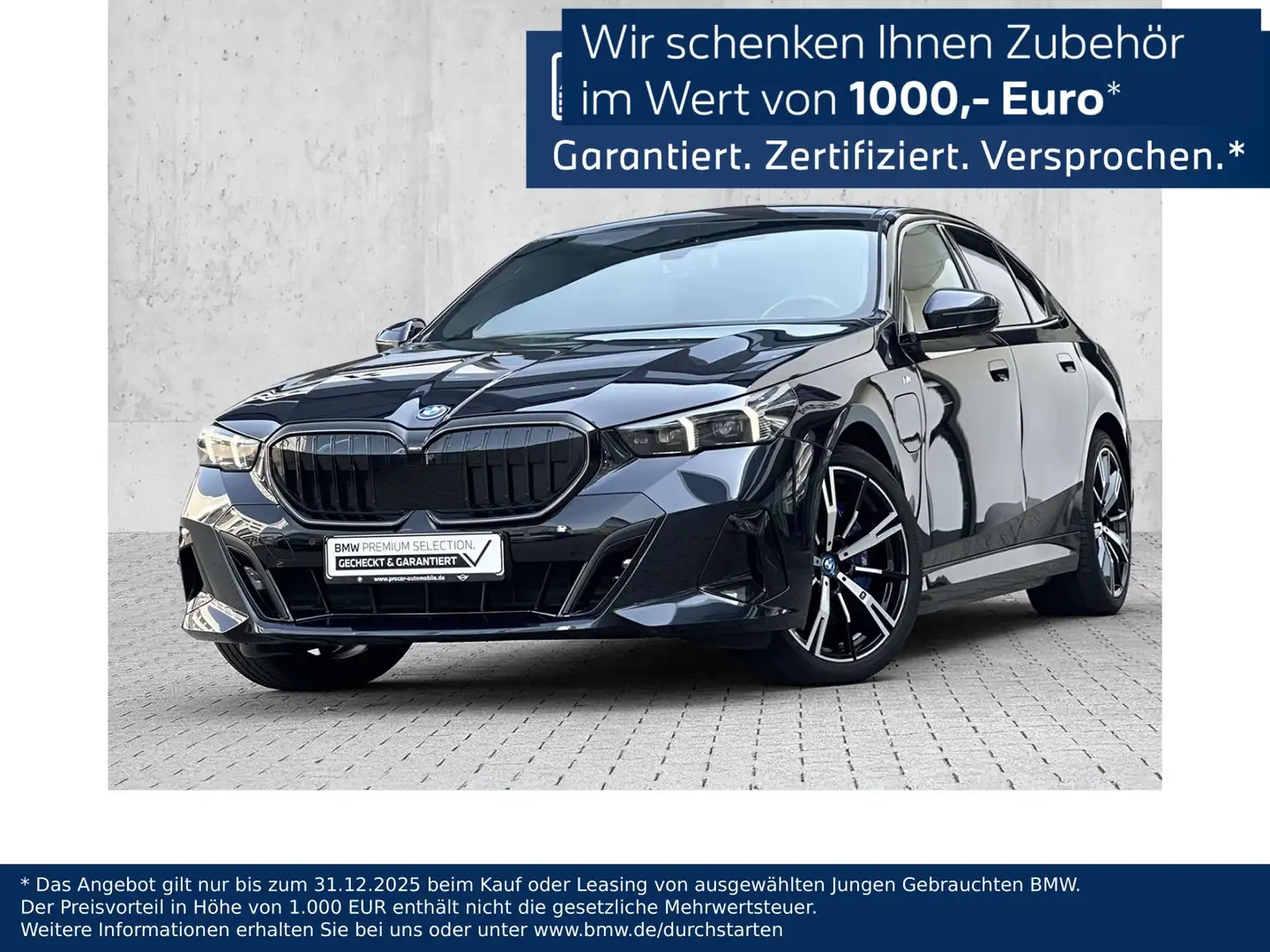 BMW 550 e xDrive M Sport Pro DA Prof PA+ Pano AHK B&W Schwarz - 1