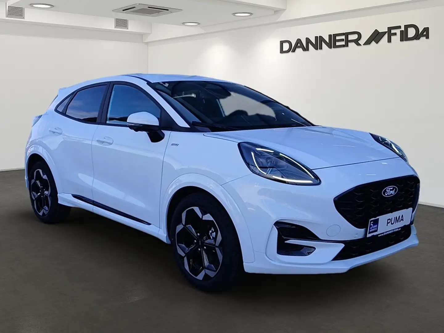 Ford Puma ST-LINE X 125PS EcoBoost Benzin/Hybrid (SPORT-A... Weiß - 2