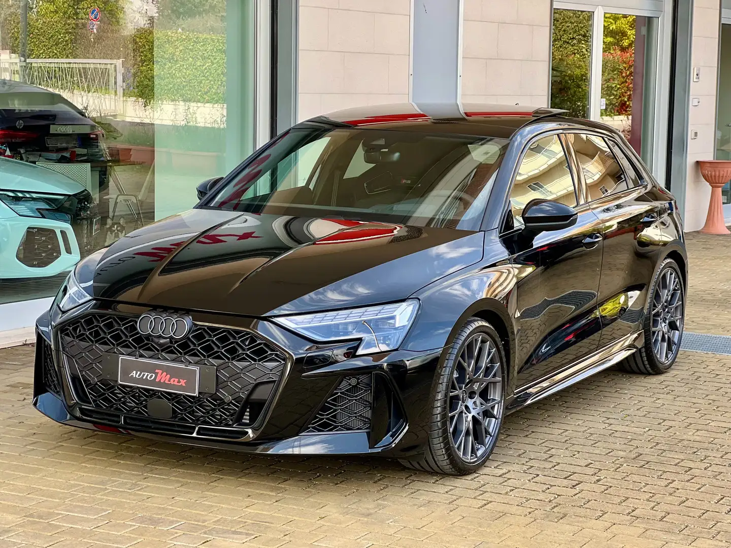Audi RS3 Sportback 400cv PRONTA CONSEGNA TETTO -SED.GUSCIO Fekete - 1